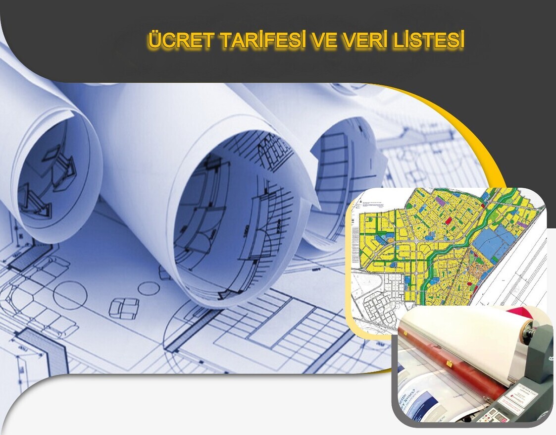 Ücret Tarifesi ve Veri Listesi